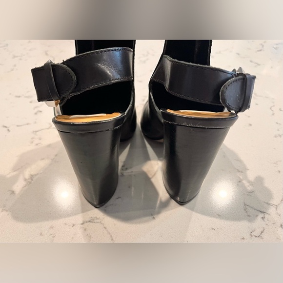 Dolce Vita Women's Leather Black Pointed Toe Franky Heel 8.5 - Picture 5 of 6